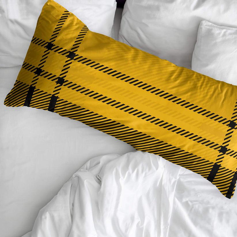 Ripshop Funda De Almohada 100% Algodón Hufflepuff Cuadro – Ripshop