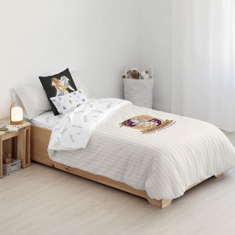 Ripshop Funda Nórdica 100% Algodón Gryffindor Sweet Beig – Ripshop