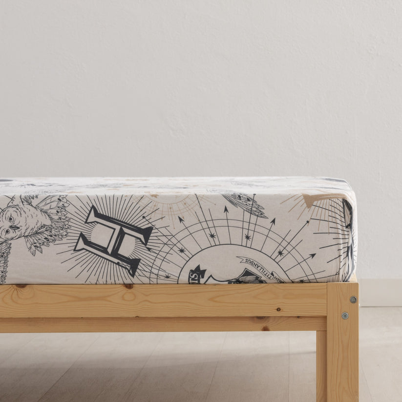 Ripshop Juego De Sábanas Franela 100% Algodón HPotter Gold Beige – Ripshop