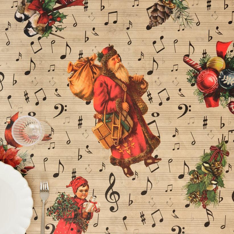 Ripshop Mantel Antimanchas Christmas Partitura – Ripshop
