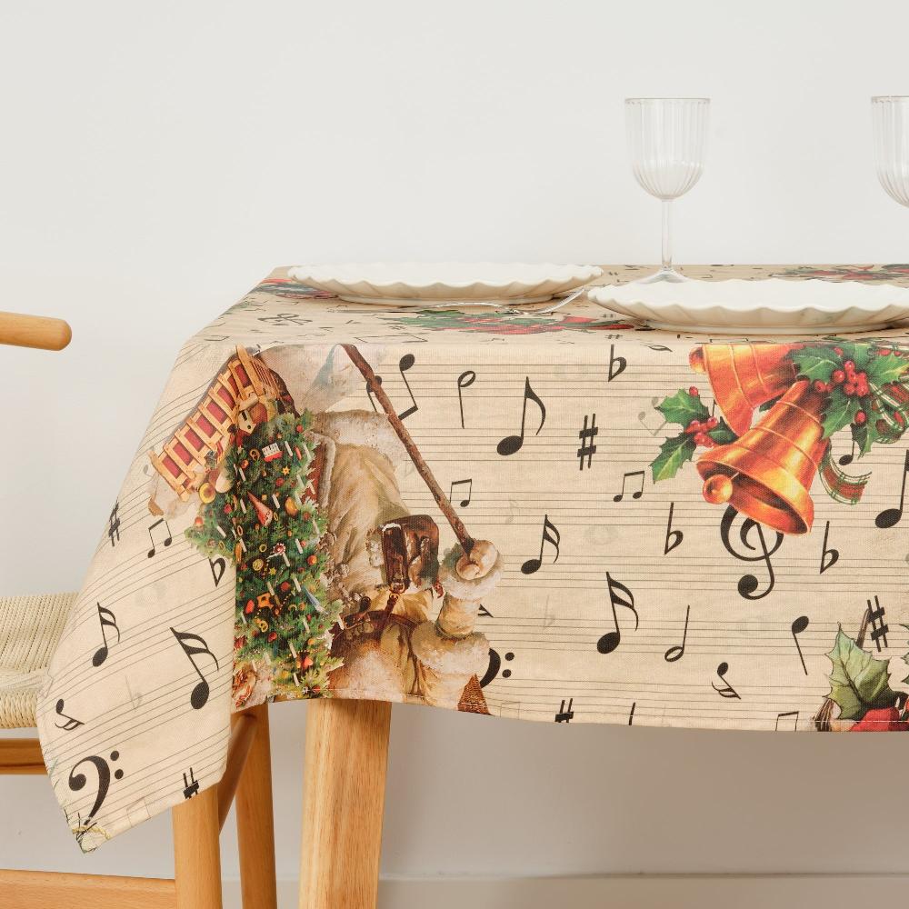 ripshop Mantel antimanchas Christmas Partitura – Ripshop