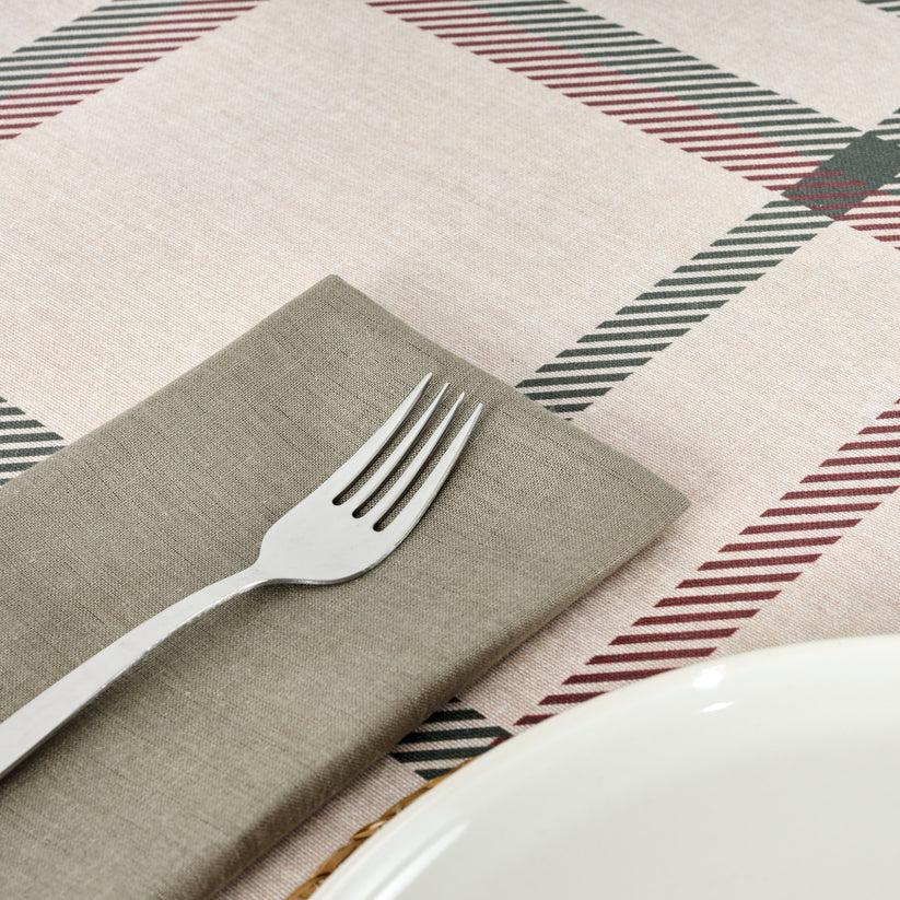 Ripshop Mantel Redondo Antimanchas Cuadros Navidad – Ripshop