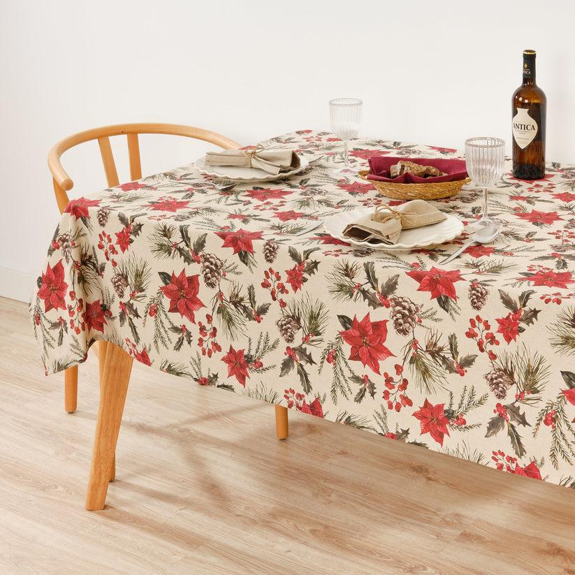 Ripshop Mantel Tacto Tela Christmas Flower 1 – Ripshop