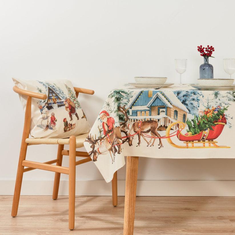 Ripshop Mantel Tacto Tela Christmas Landscape – Ripshop