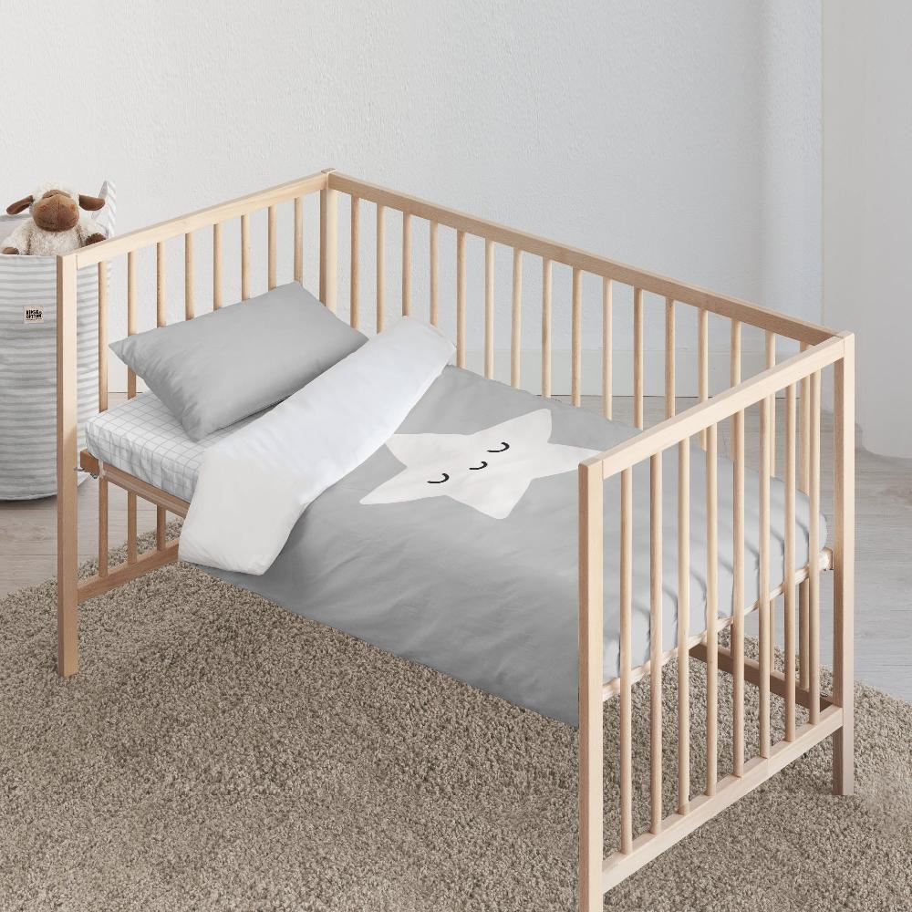 ripshop Funda nórdica de cuna Nadir Gris – Ripshop