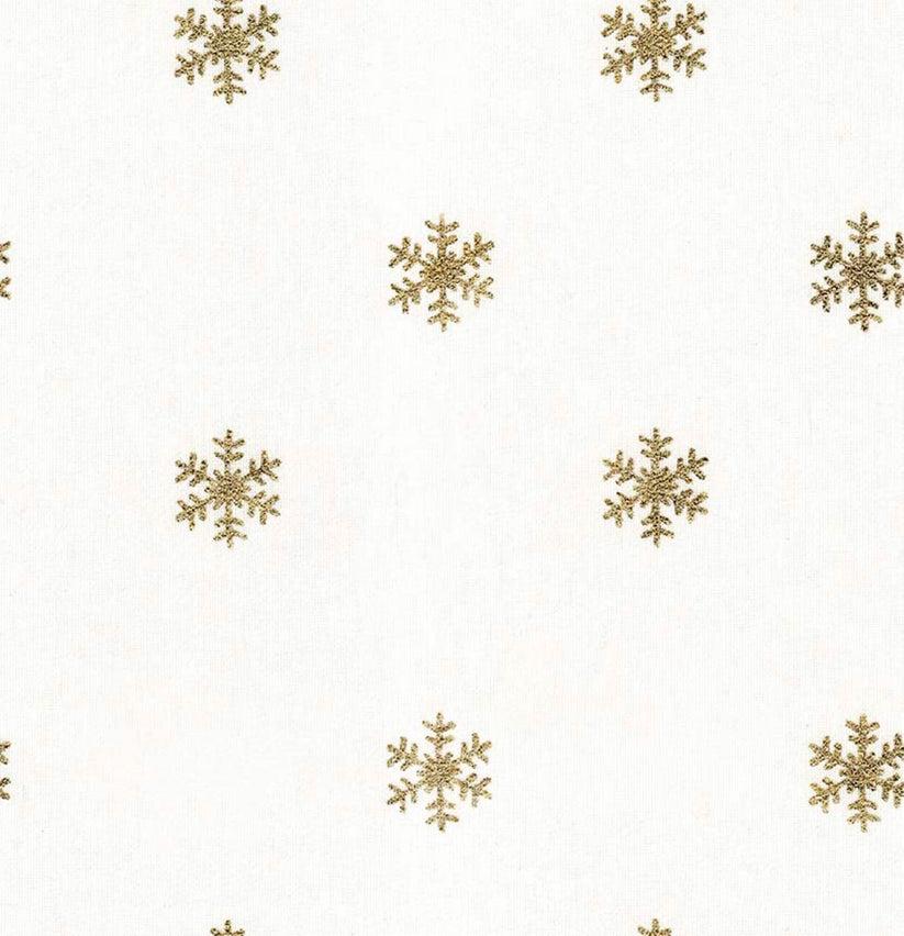 Ripshop Mantel Antimanchas Snowflakes Gold – Ripshop