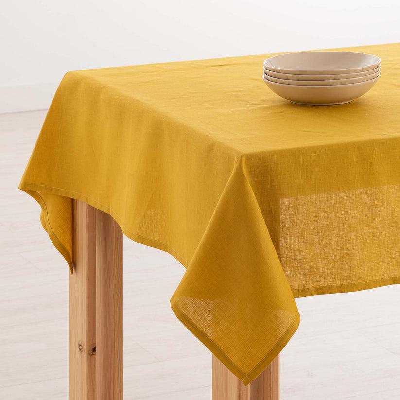 Ripshop Mantel Hidrofugo Lino 100% Mustard – Ripshop