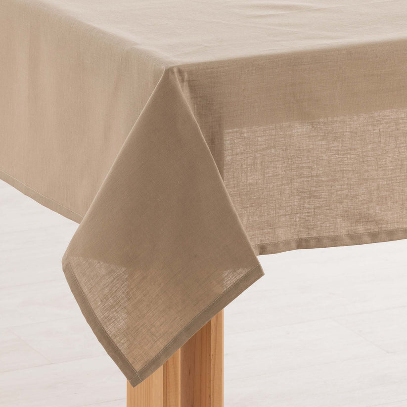 Ripshop Mantel Hidrofugo Lino 100% Taupe – Ripshop