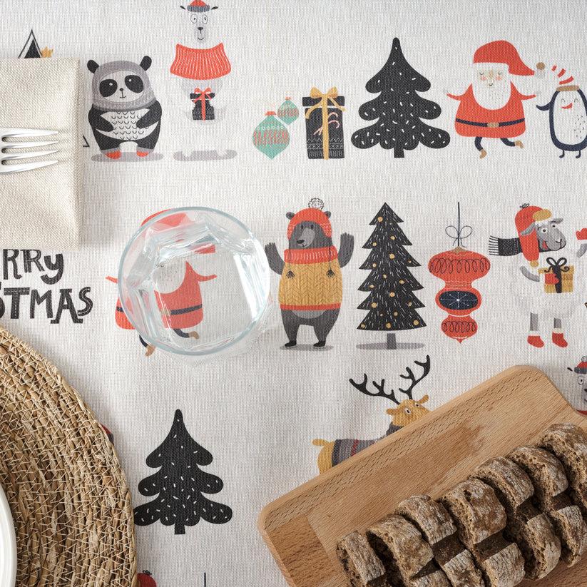 Ripshop Mantel Redondo Antimanchas Noel 5 – Ripshop