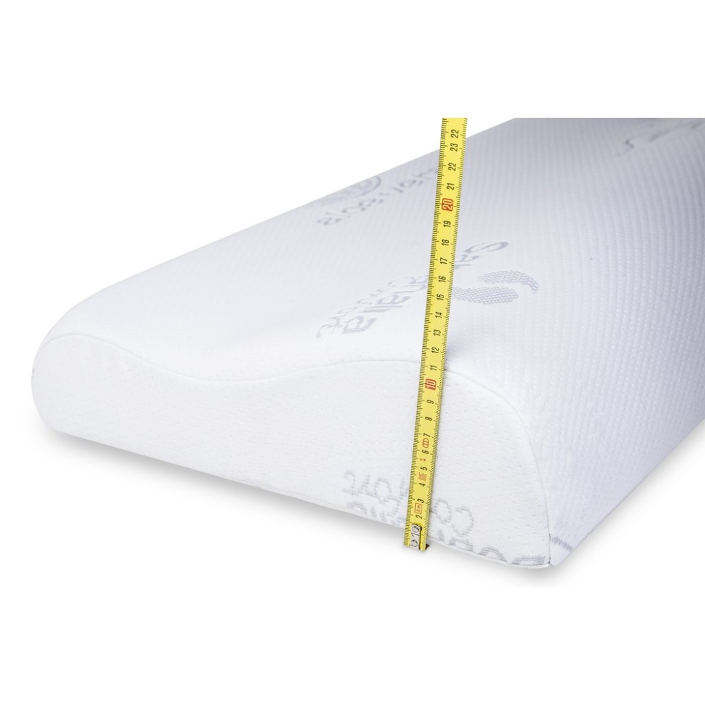 Sabanalia Almohada Cervical Viscoelastica Aloe Vera (Disponible En Varias Medidas)