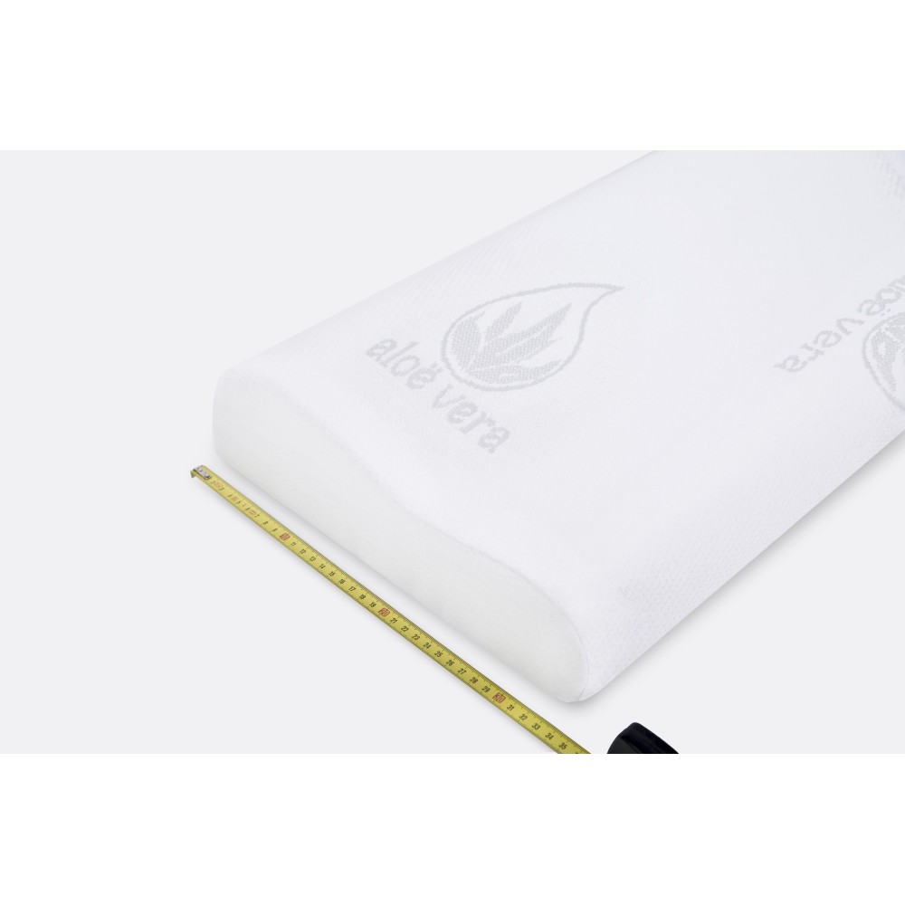 Sabanalia Almohada Cervical Viscoelastica Aloe Vera (Disponible En Varias Medidas)