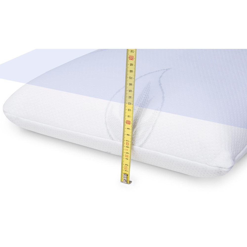 Sabanalia Almohada Viscoelástica Aloe Vera (Disponible En Varios Tamaños)