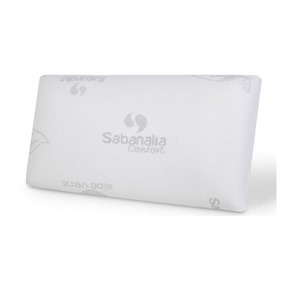 sabanalia Almohada Viscoelástica Aloe Vera (Disponible en varios tamaños)