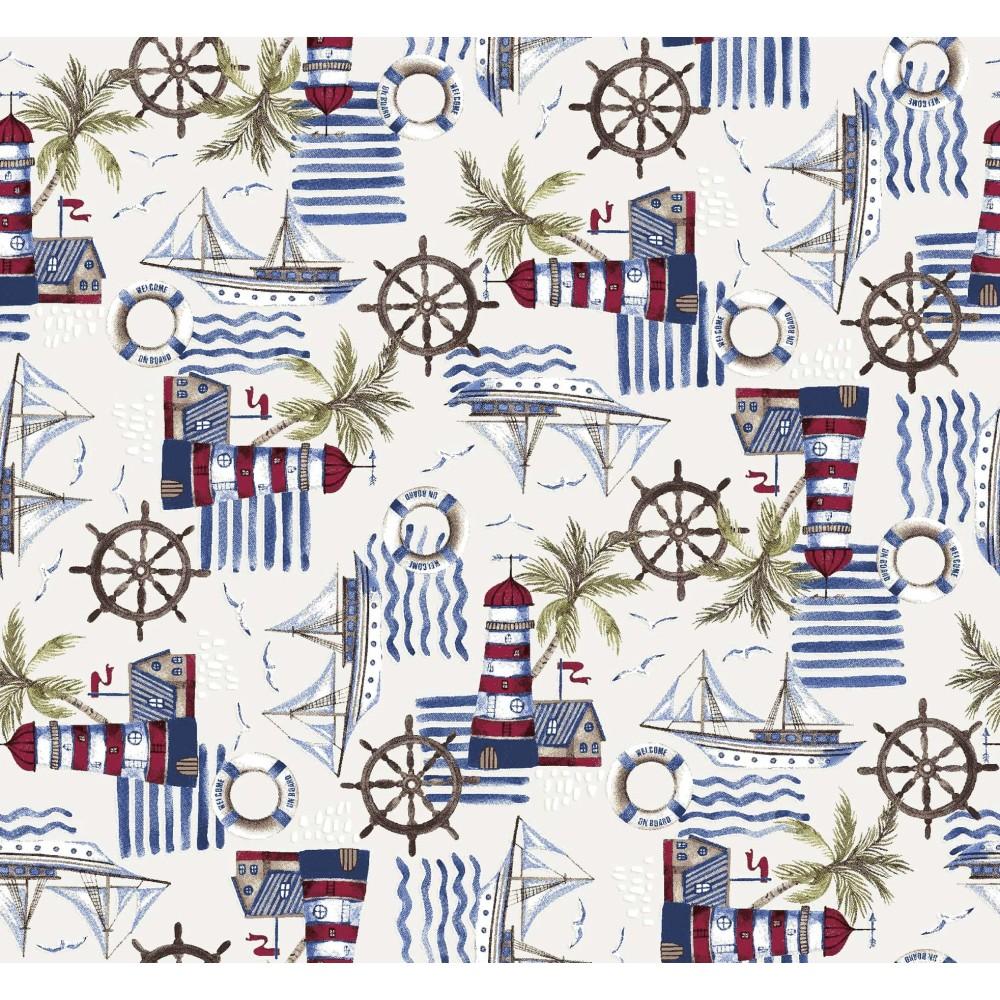 Sabanalia Colcha Estampada Faro (Disponible En Varios Tamaños)