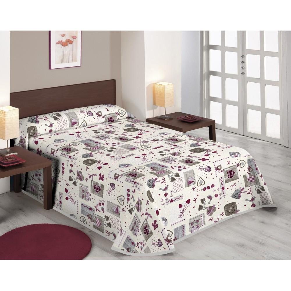 Sabanalia Colcha Estampada Love (Disponible En Varios Tamaños)
