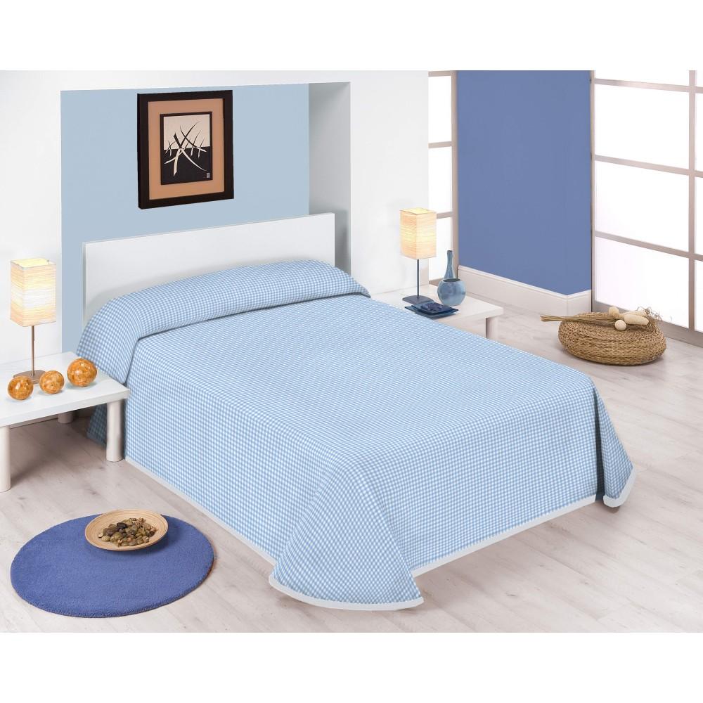 Sabanalia Colcha Estampada Vichy (Disponible En Varios Tamaños)