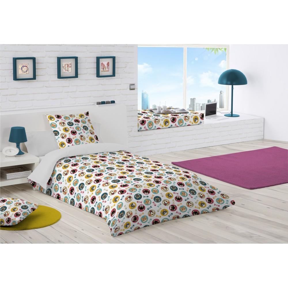 Sabanalia Funda Nórdica Gatos (disponible En Varios Tamaños)