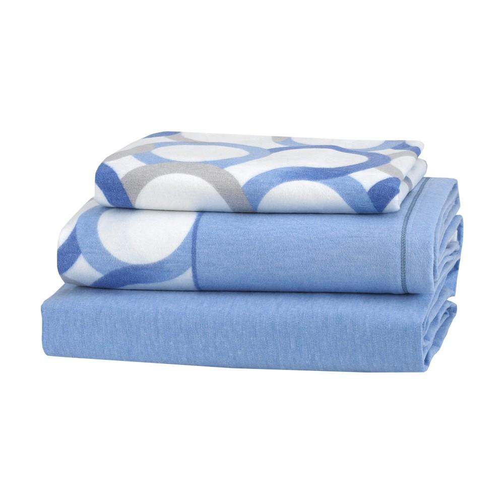 Sabanalia Juego Sábanas Franela Aros (Disponible En Varios Tamaños)