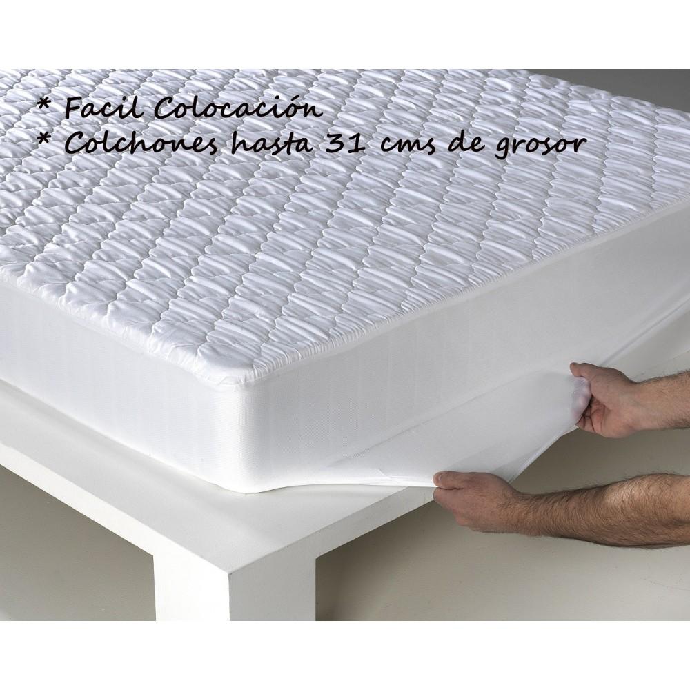Sabanalia Protector Acolchado Impermeable Y Transpirable (disponible En Varias Medidas)