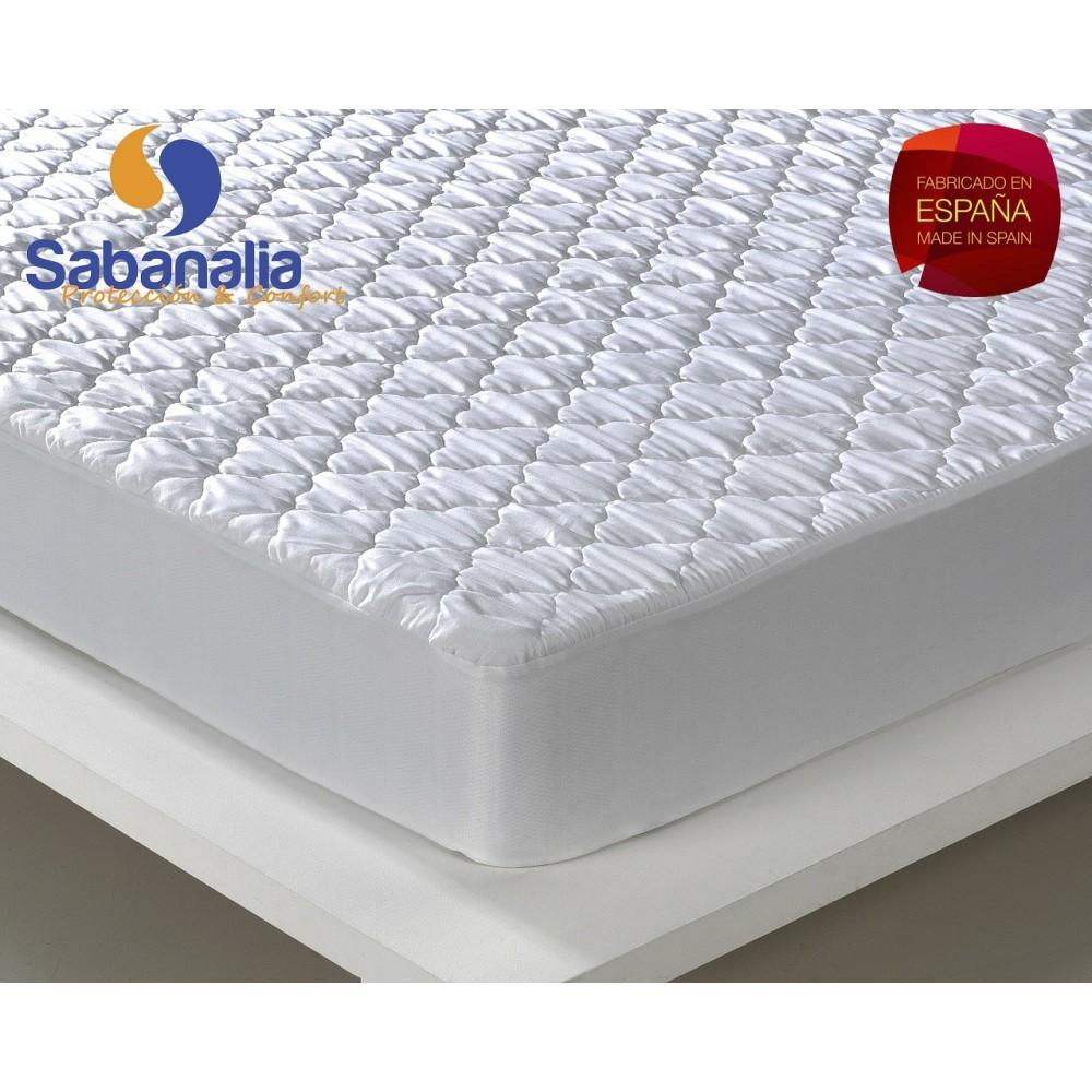 sabanalia Protector acolchado impermeable y transpirable (disponible en varias medidas)