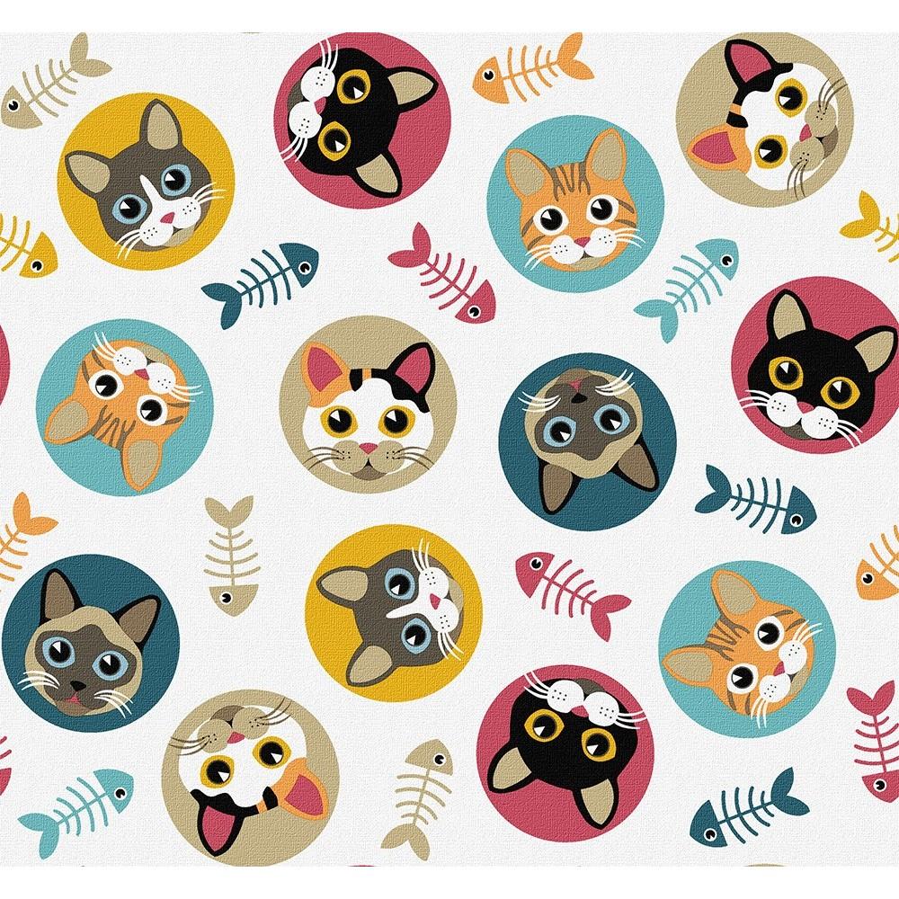 Sabanalia Cuadrante Gatos - 50 X 50