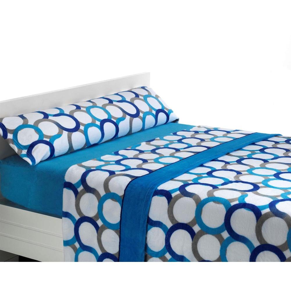 Sabanalia Juego De Sábanas De Coralina Aros