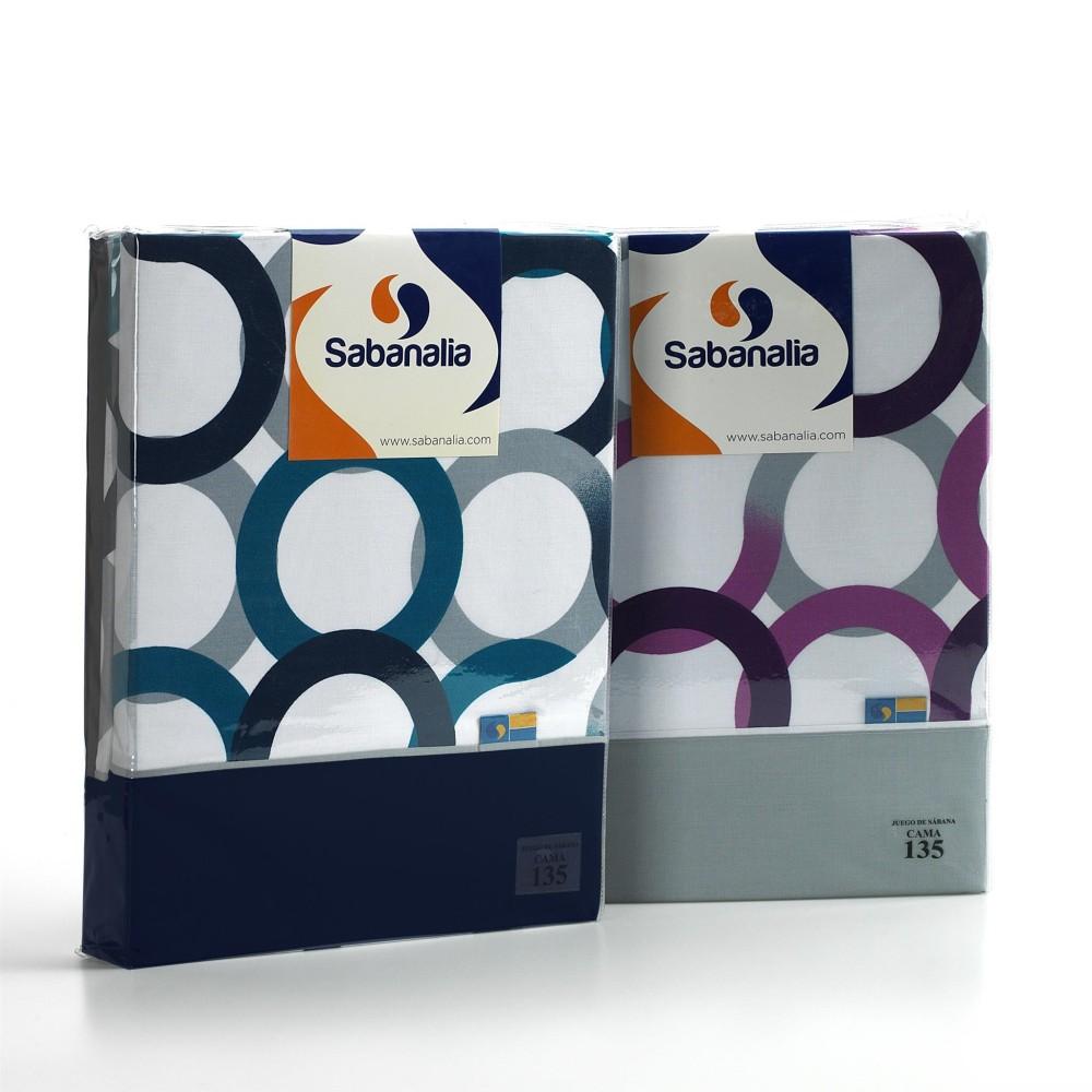 Sabanalia Juego De Sábanas Estampadas Aros