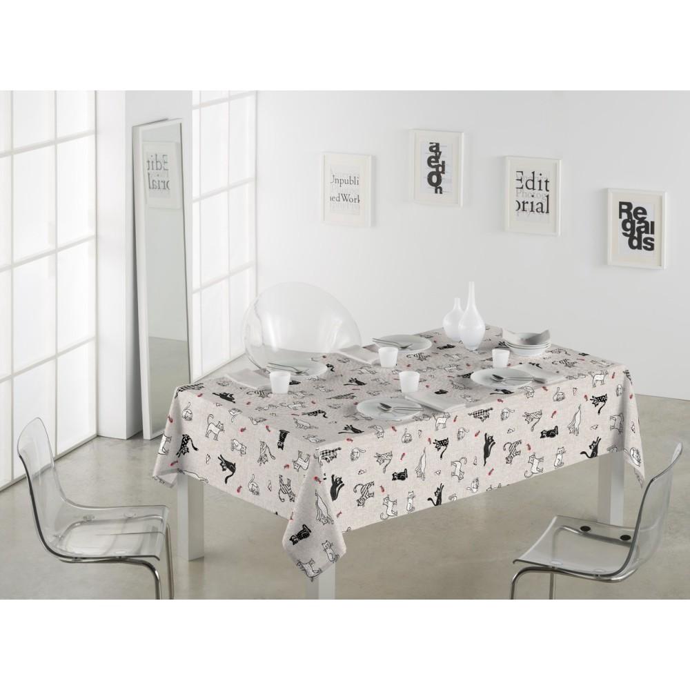 Sabanalia Mantel De Tela Antimanchas Cats