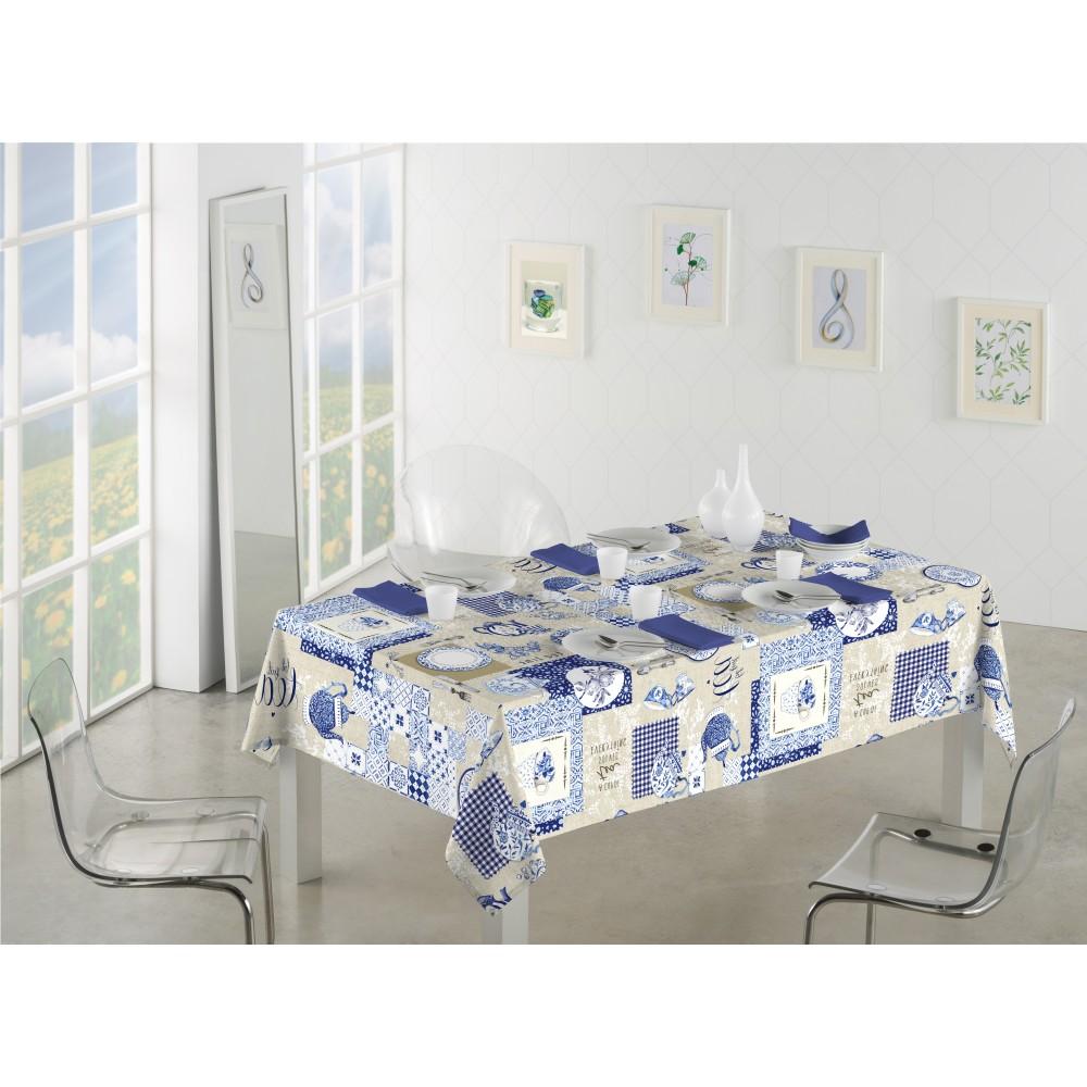 sabanalia Mantel de tela antimanchas Oxford