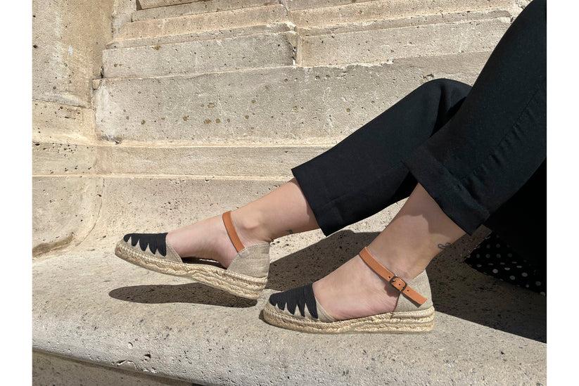 Salvi Calzados 102-017 Natural-Negro P3