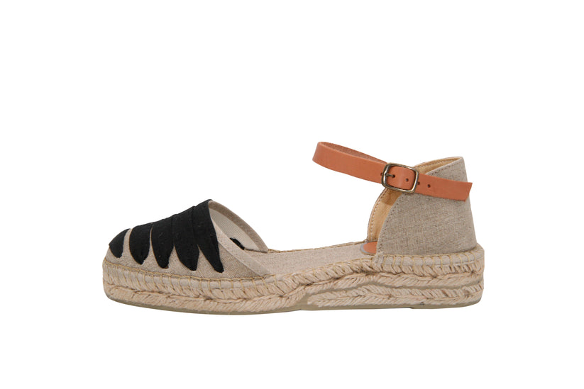 salvi calzados 102-017 Natural-Negro P3