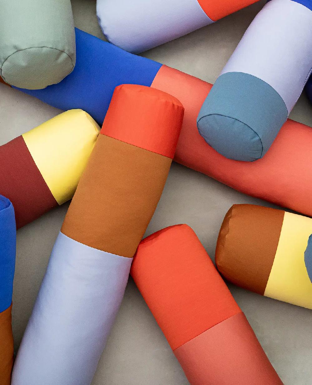 Sancal Line M					 					Red / Ochre / Blue Mix