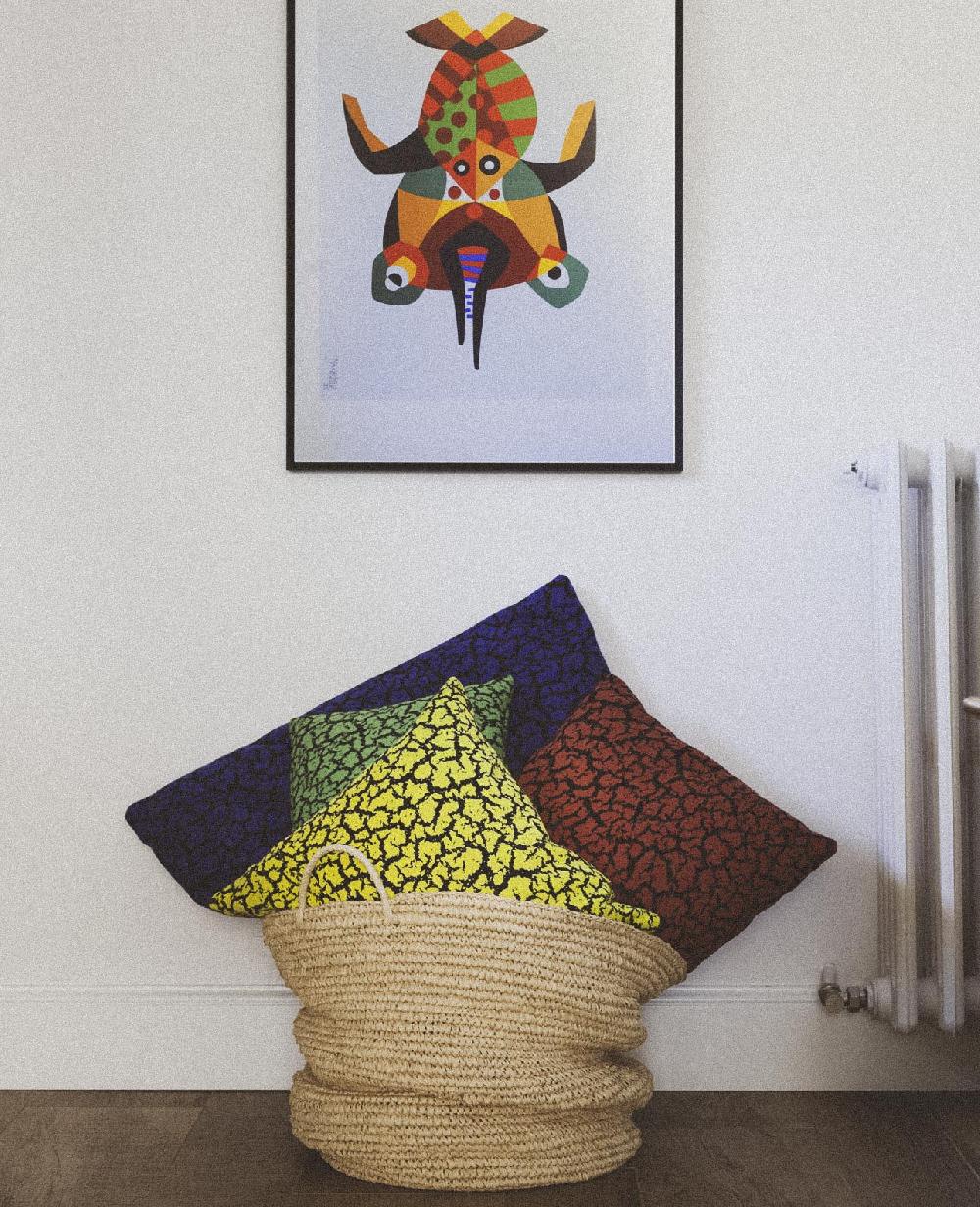 Sancal Rift Cojín L Baggy					 					Amarillo