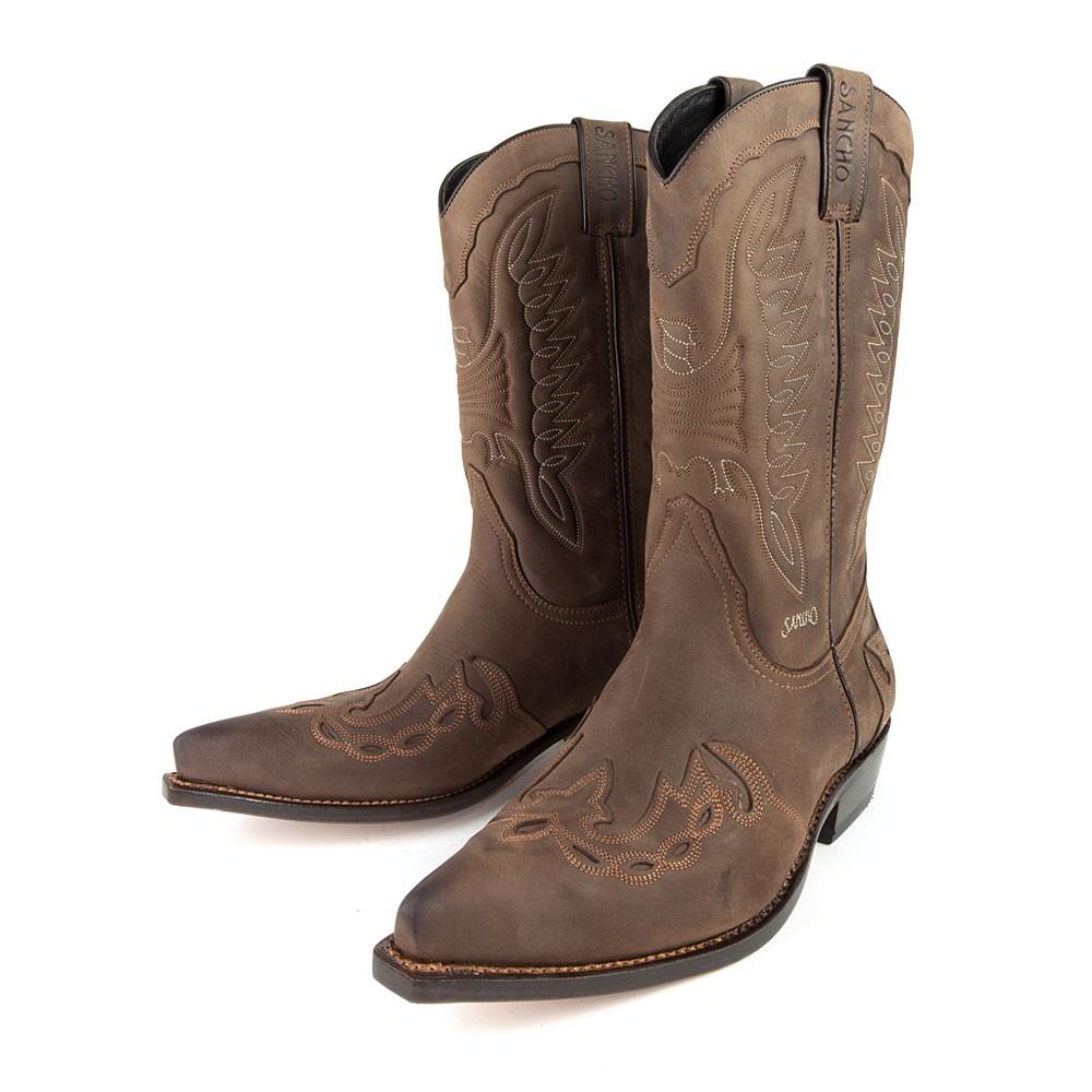 sancho boots ZAPATA gold|Marrón