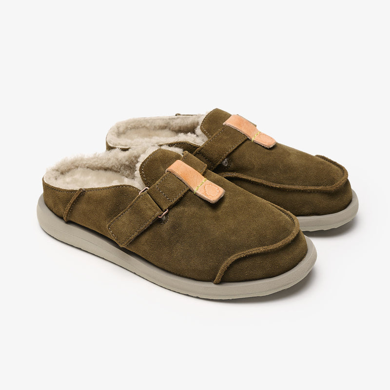 Satorisan Uwabaki Clog Strap Suede