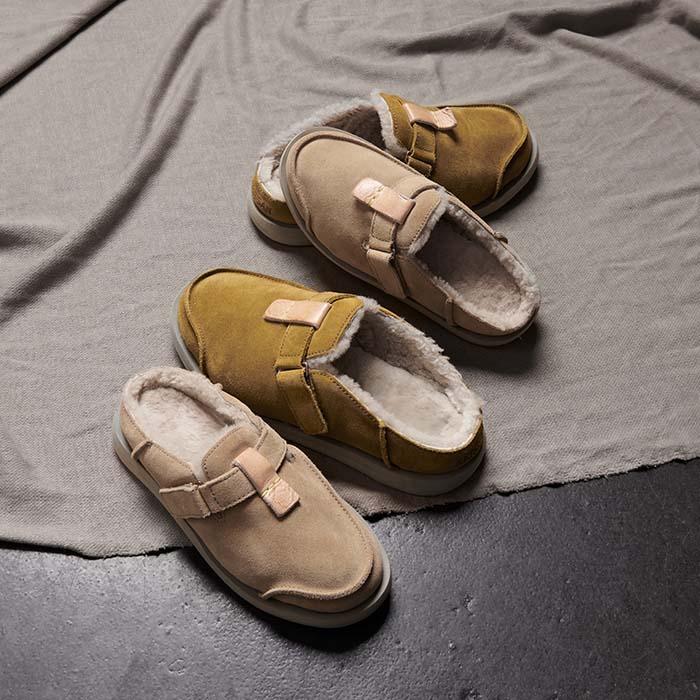 Satorisan Uwabaki Clog Strap Suede