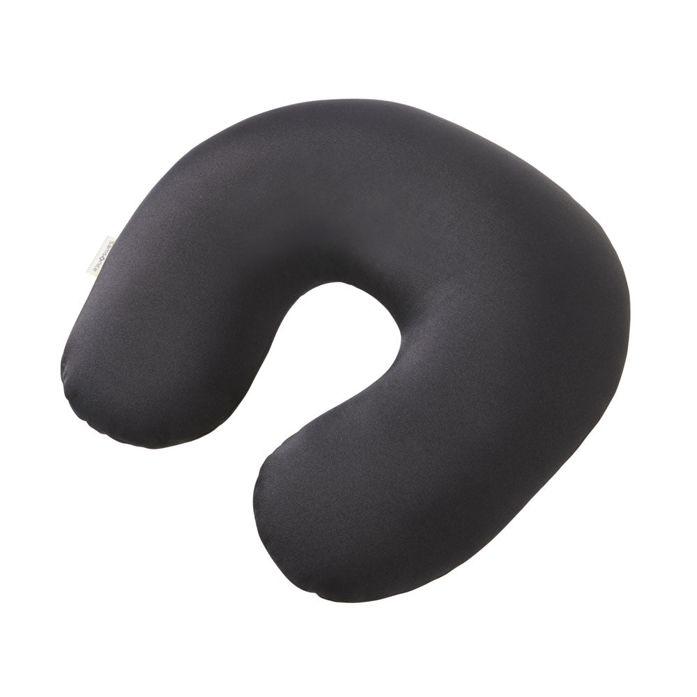 saxoline Almohada Global Travel Accessories Microbead Travel Pillow Black