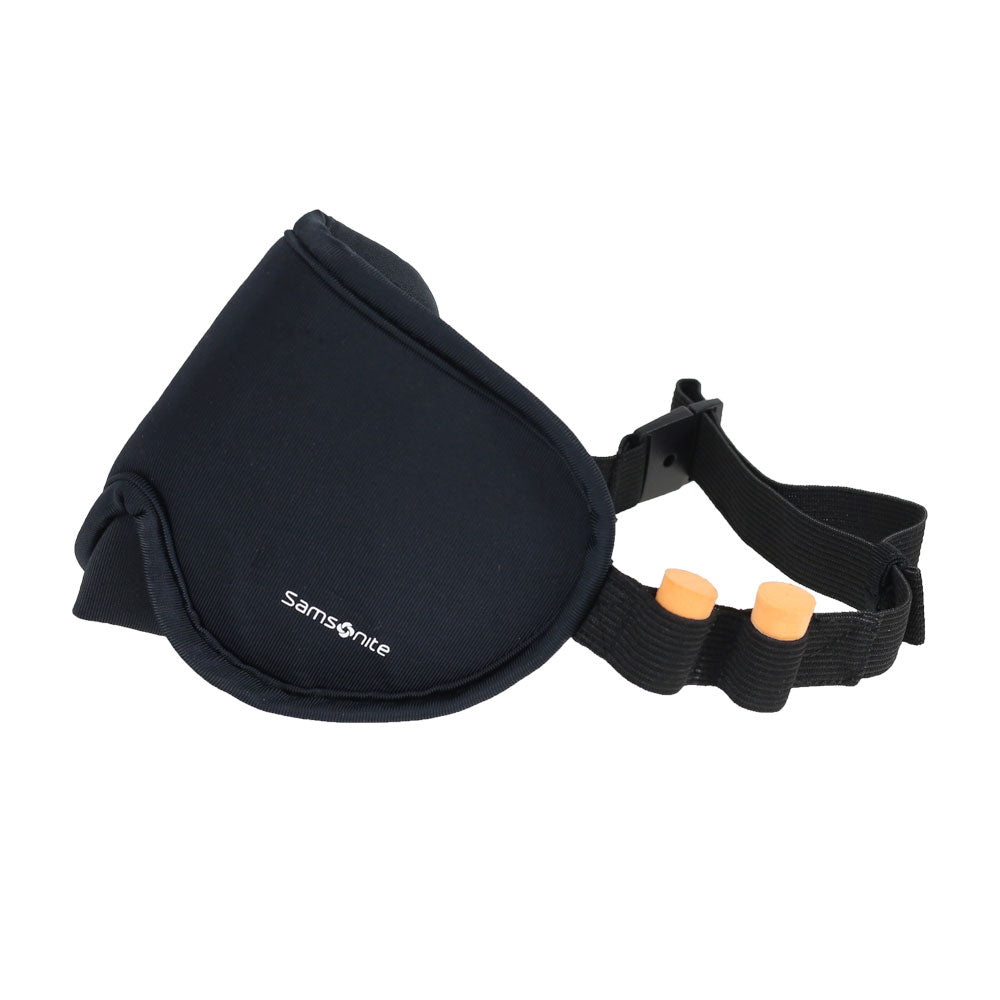 saxoline Antifaz Global Travel Accessories Eye Mask And Earplugs Black