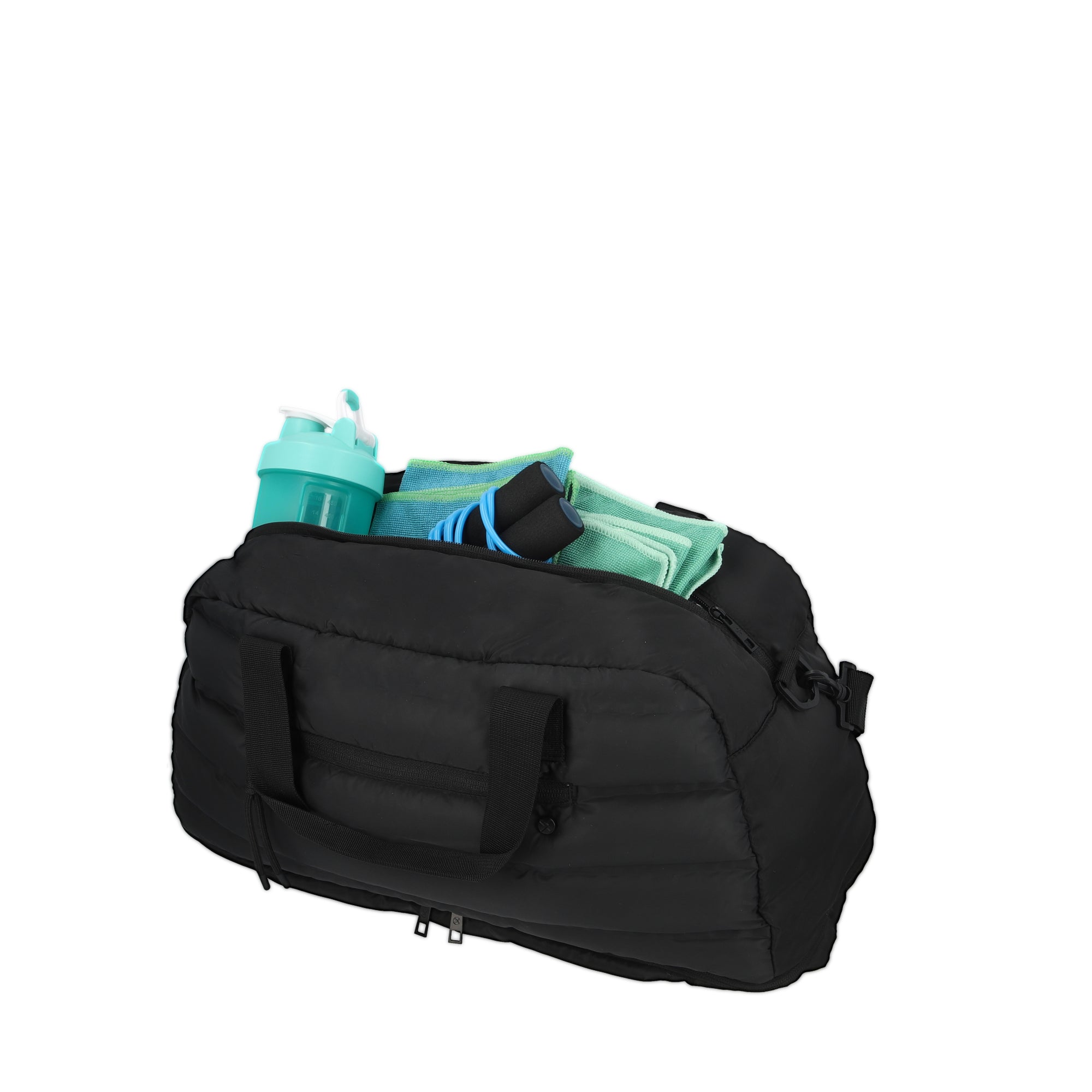 Saxoline Bolso Deportivo De Mujer New Spinning Negro Mediano