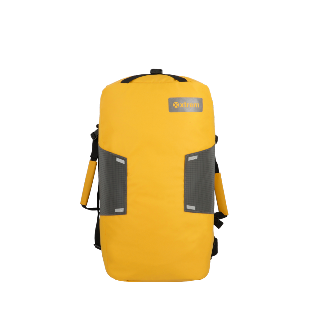 saxoline Bolso mochila de viaje Mountain amarilla L