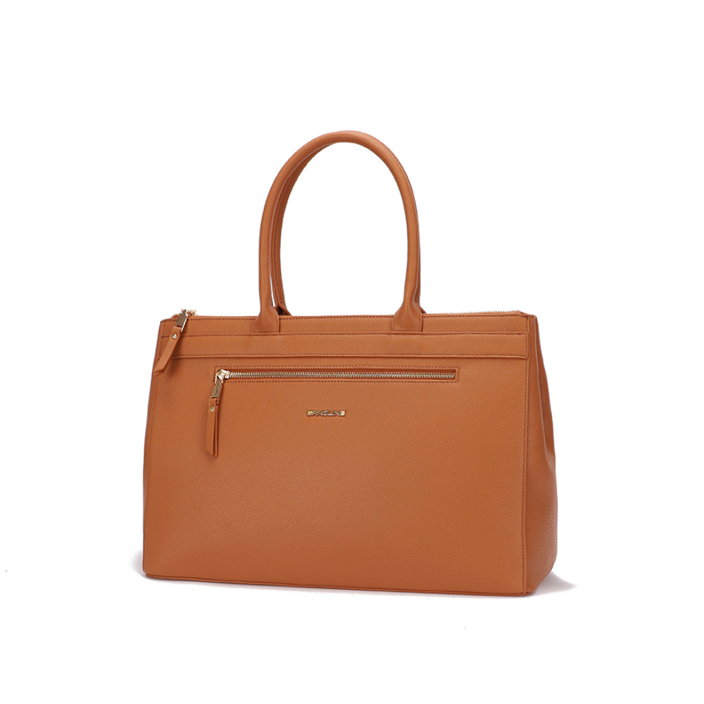 Saxoline Cartera New Office Tote Bag Camel Para Notebook