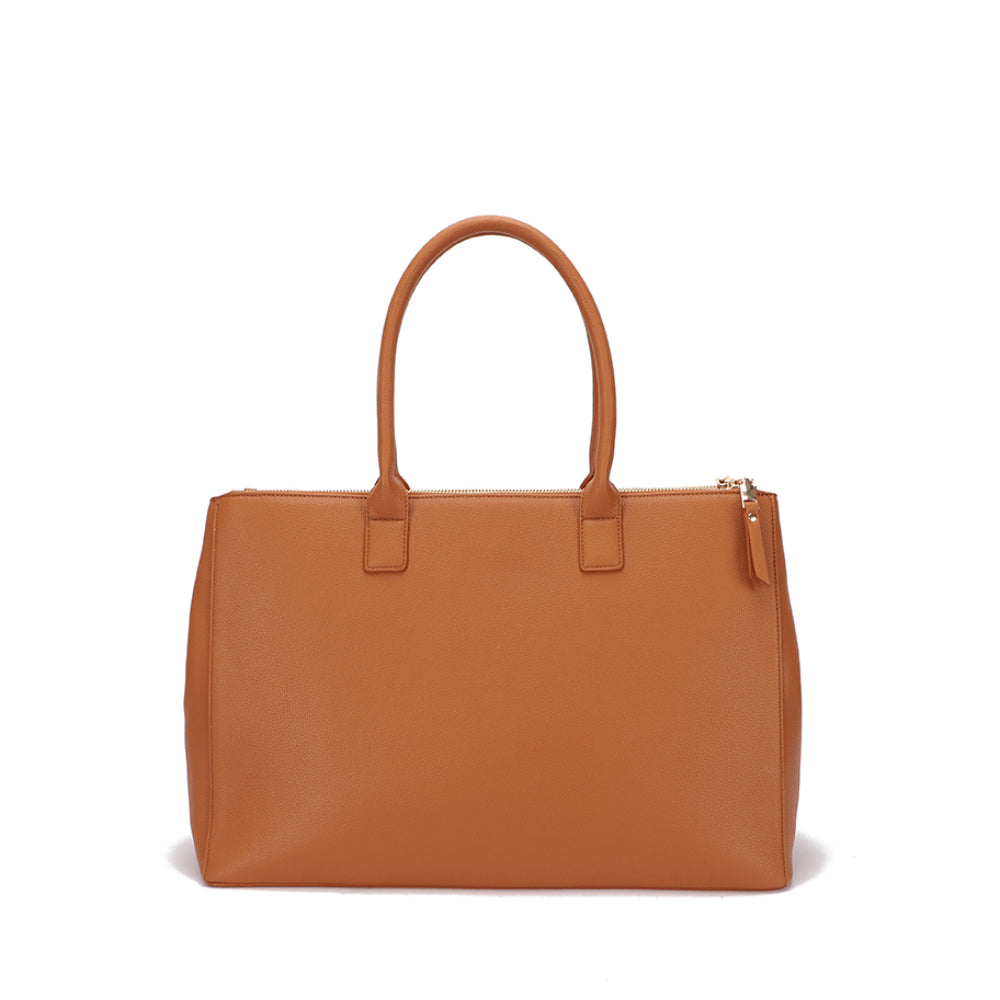 Saxoline Cartera New Office Tote Bag Camel Para Notebook