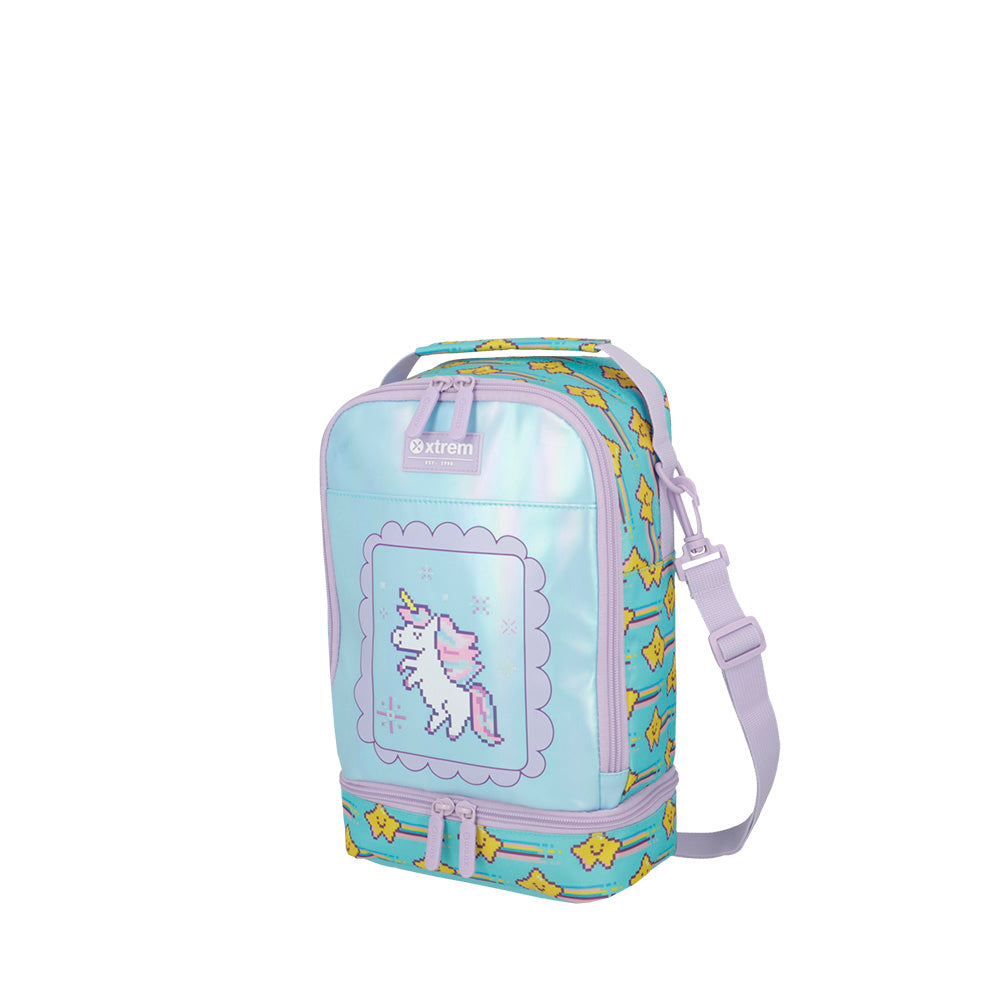 Saxoline Lonchera Térmica Lunch 2.0 Verde Unicornio