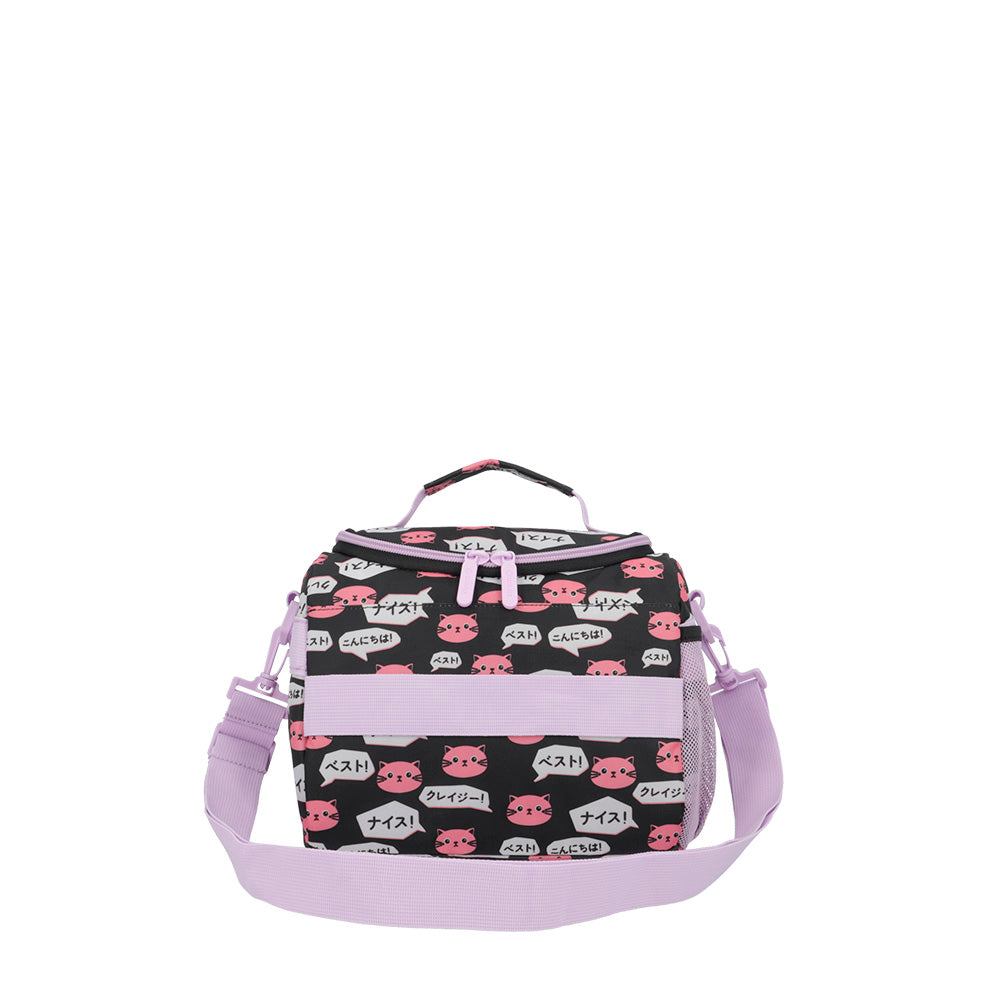 Saxoline Lonchera Térmica Para Niñas New Break Cat Negra