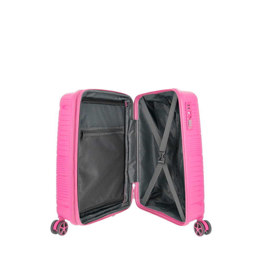 Saxoline Maleta De Cabina Argenta Impact Pro Rosada