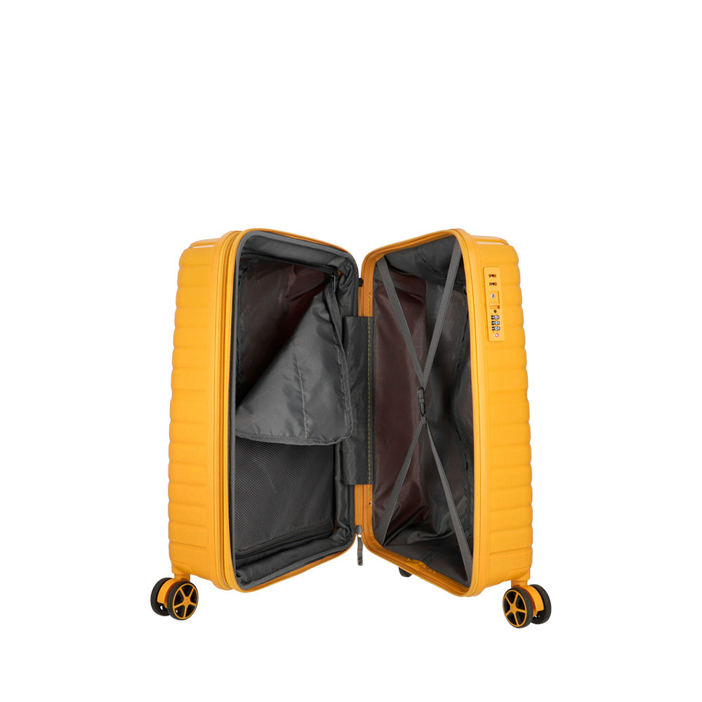 Saxoline Maleta De Cabina Chrome Impact Pro Amarilla