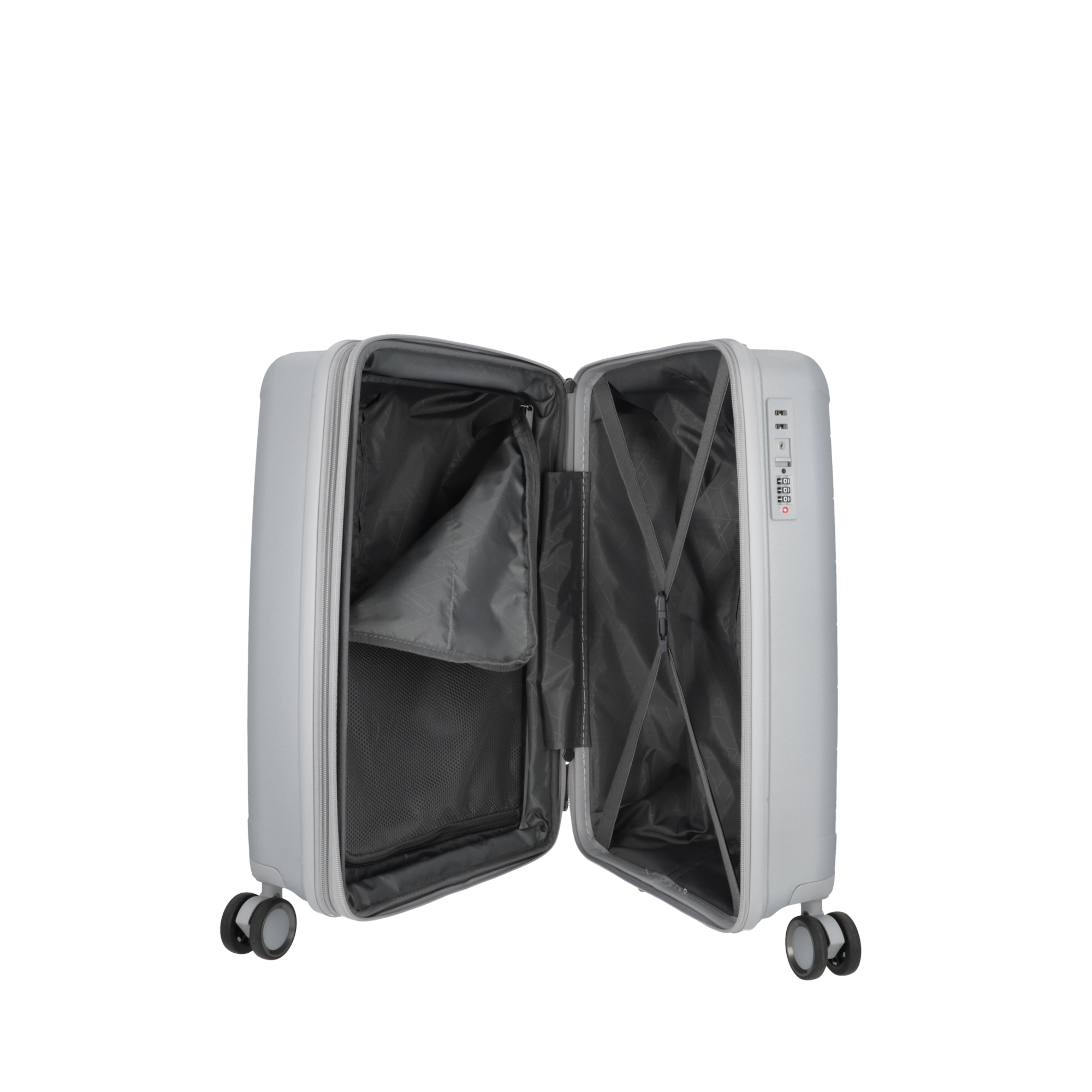 Saxoline Maleta De Cabina Moonstone Impact Pro Plateada