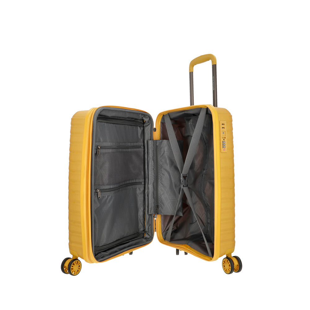 Saxoline Maleta De Cabina Titanium Impact Pro Dorada