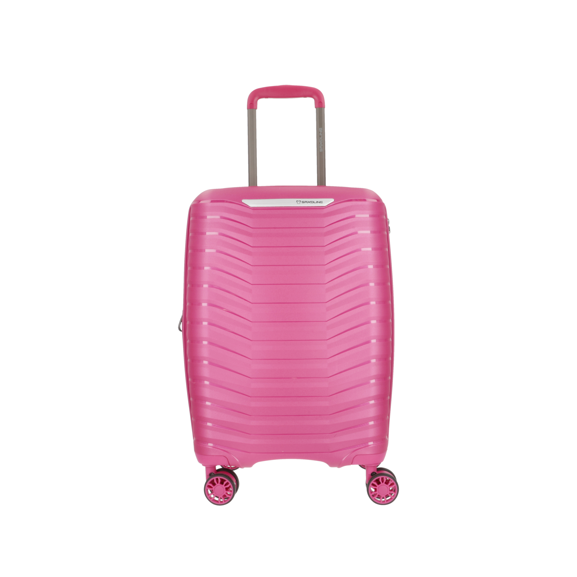 saxoline Maleta de cabina Titanium Impact Pro rosada