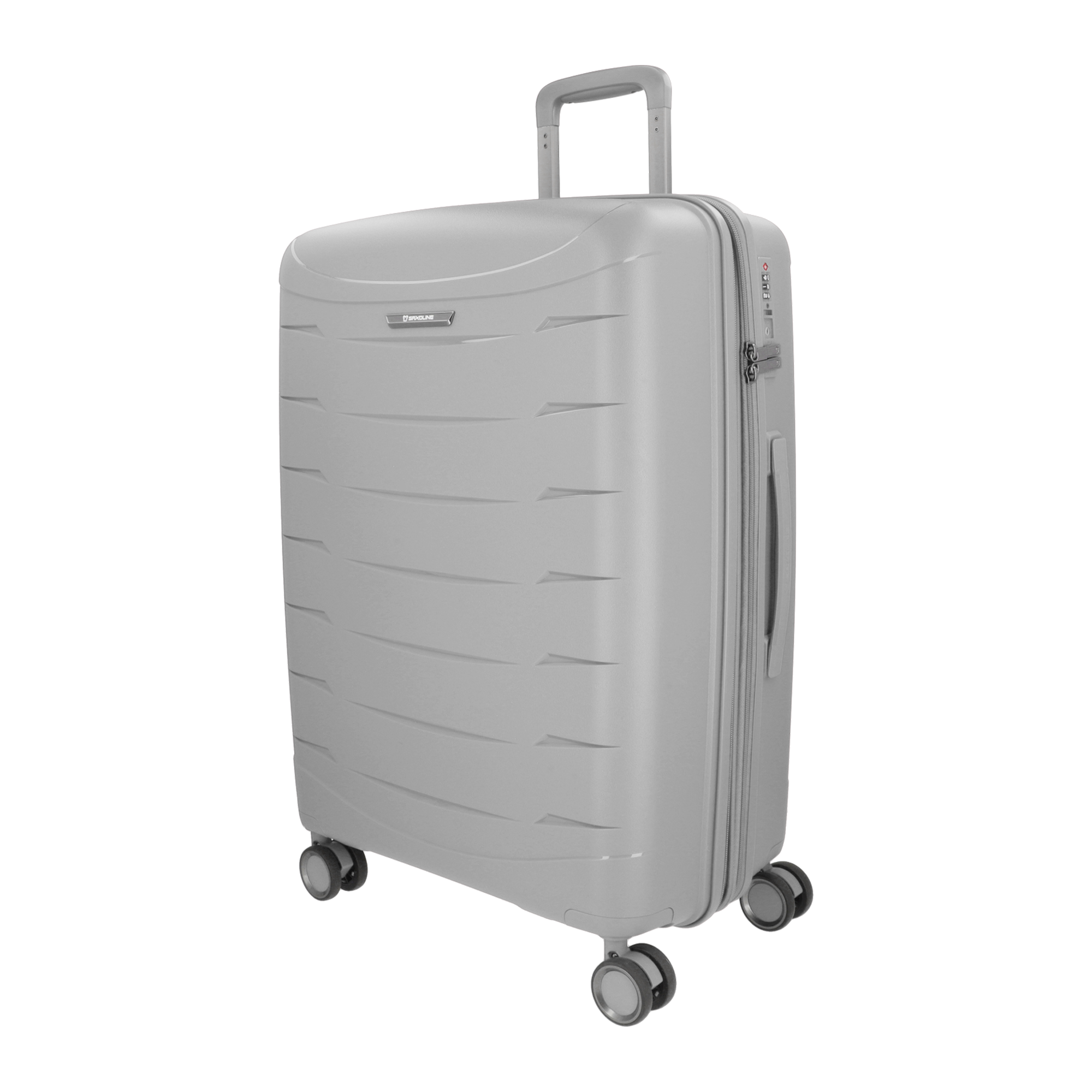 Saxoline Maleta Grande Moonstone Impact Pro Plateada